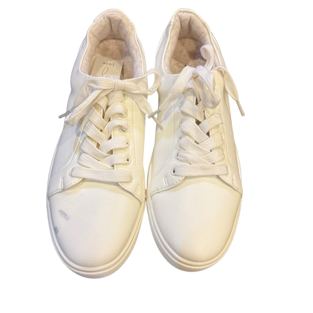Joie Harvard Women’s White Lace Up Sneakers Sz 8